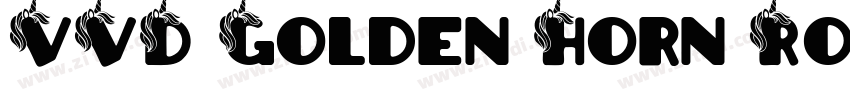 VVD Golden Horn Roug字体转换
